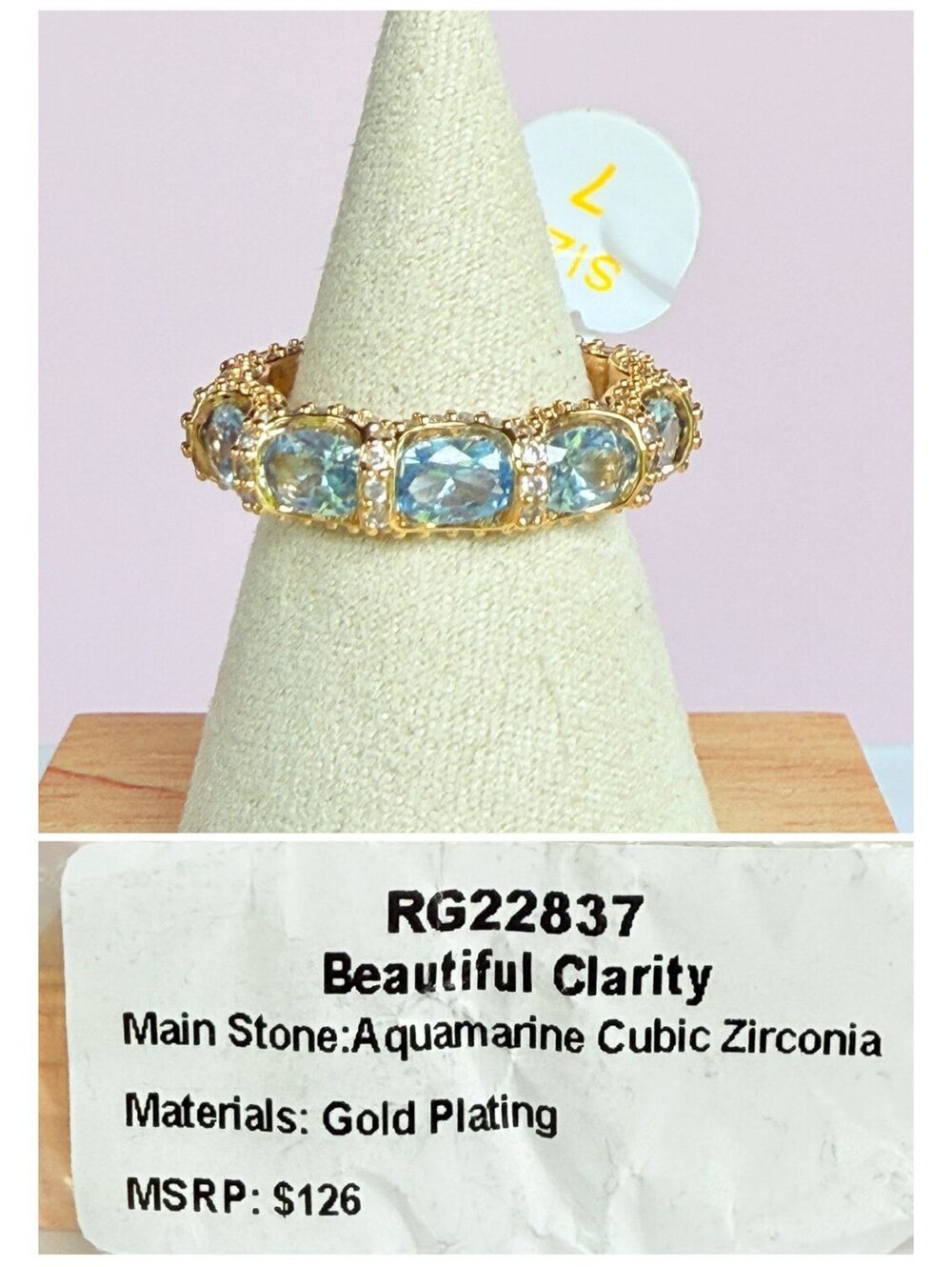 Beautiful Clarity - Size 7 - March Birthday 2025